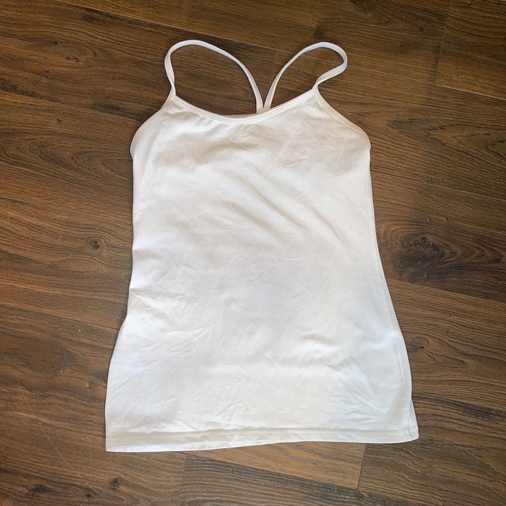 Lululemon Power Y Tank with Built-in Sports Bra